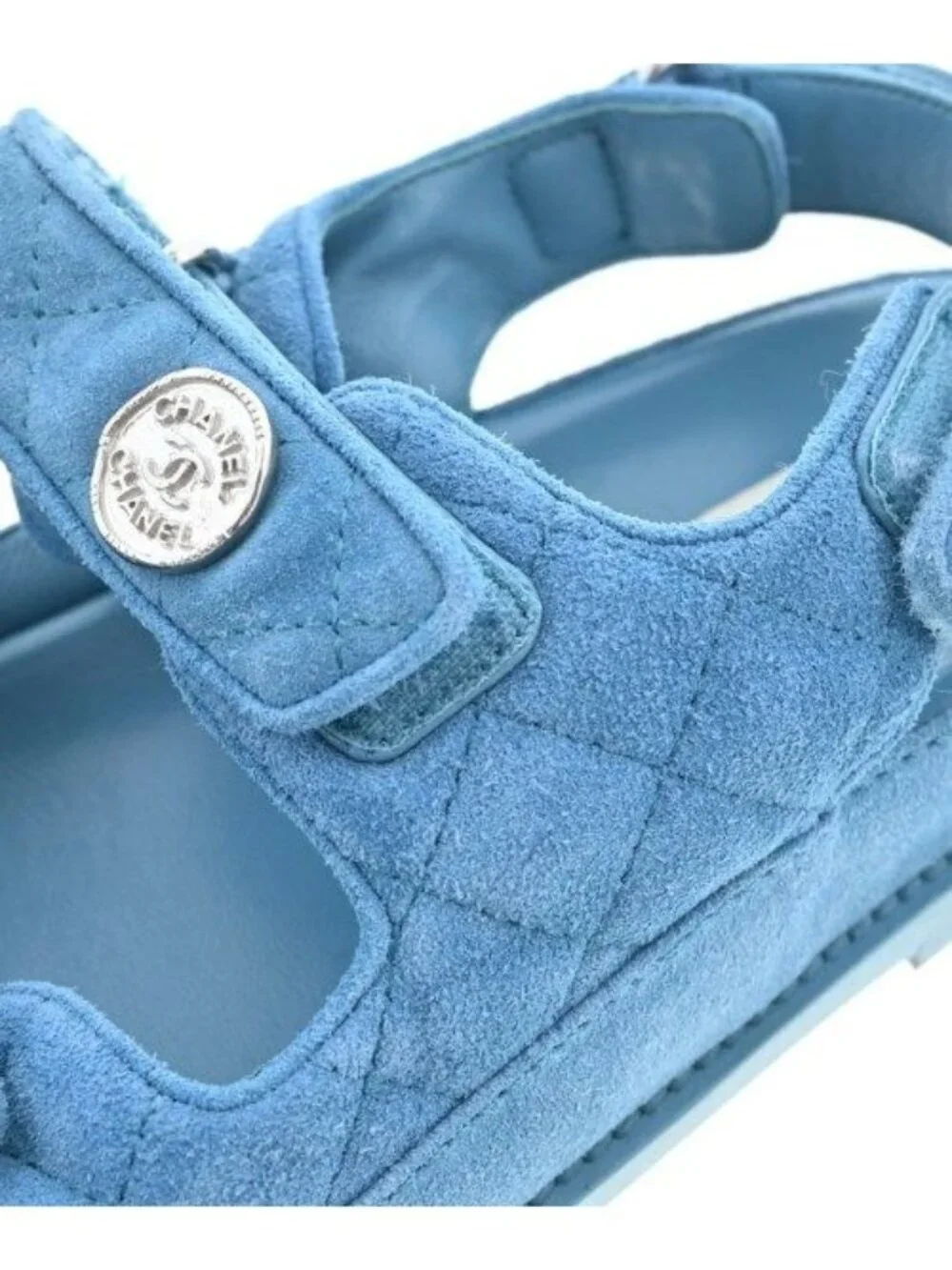 Chanel Sandals Blue
